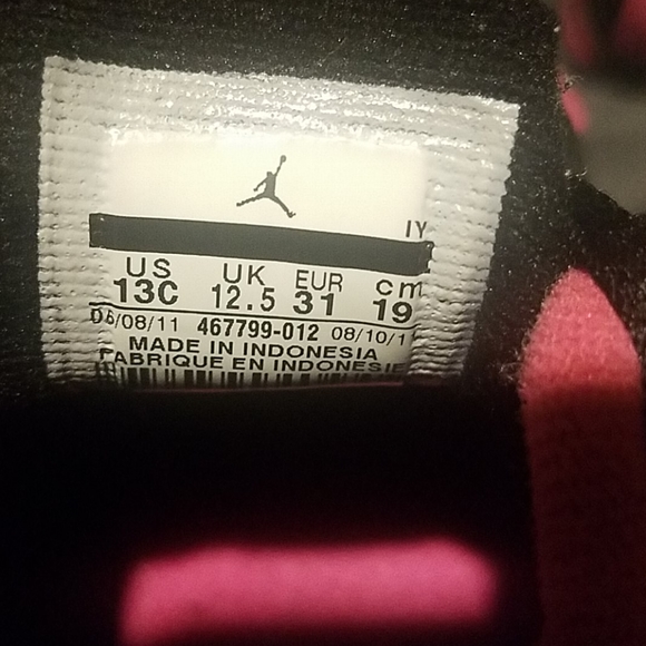 Girls Air Jordan Retro 14 (PS) - Picture 7 of 11
